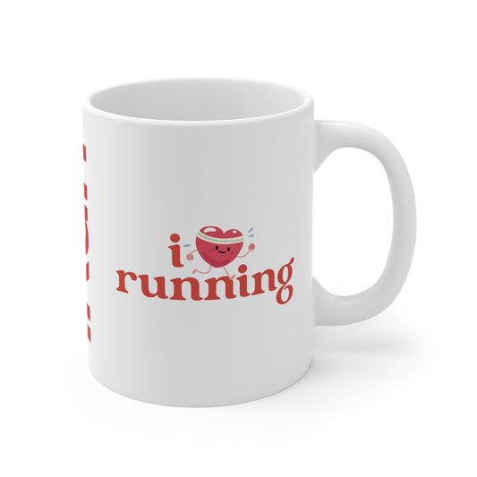I  Heart Running Mug