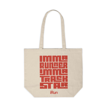 Track Star Tote Bag