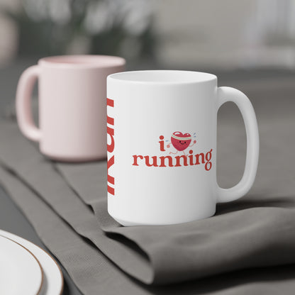I  Heart Running Mug