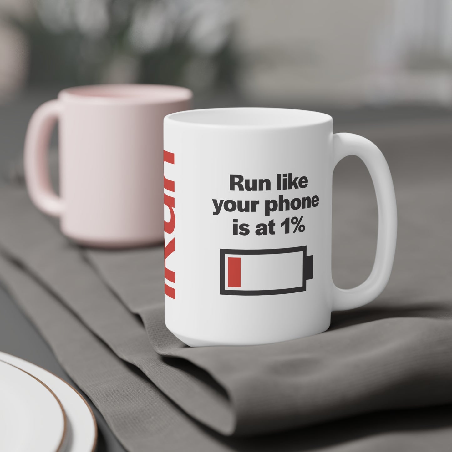 Low Battery Mug