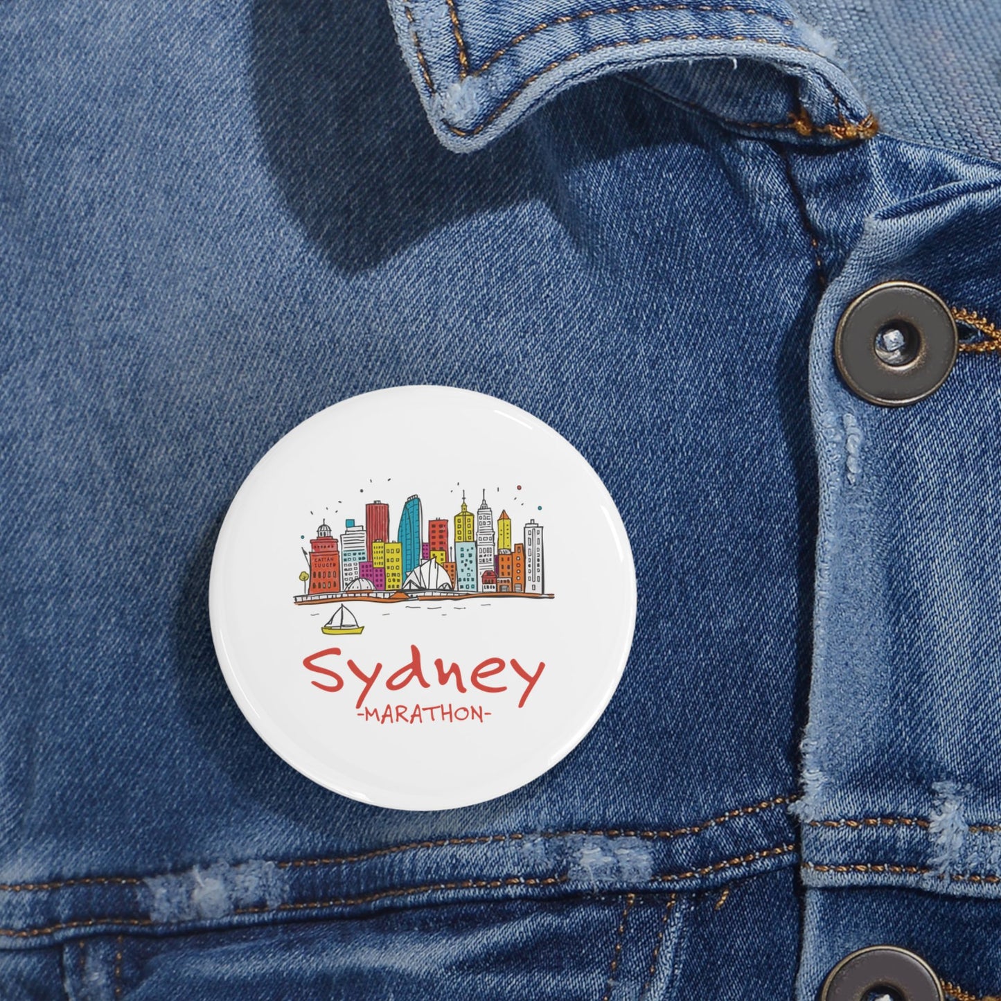 Sydney Round Pins