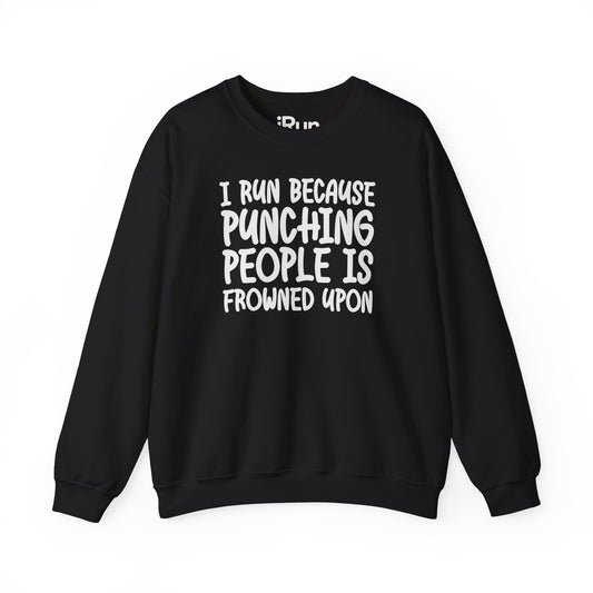 Punching People Sweatshirt