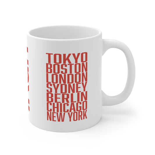 Marathon Cities Mug