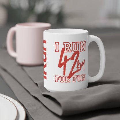 42km For Fun Mug