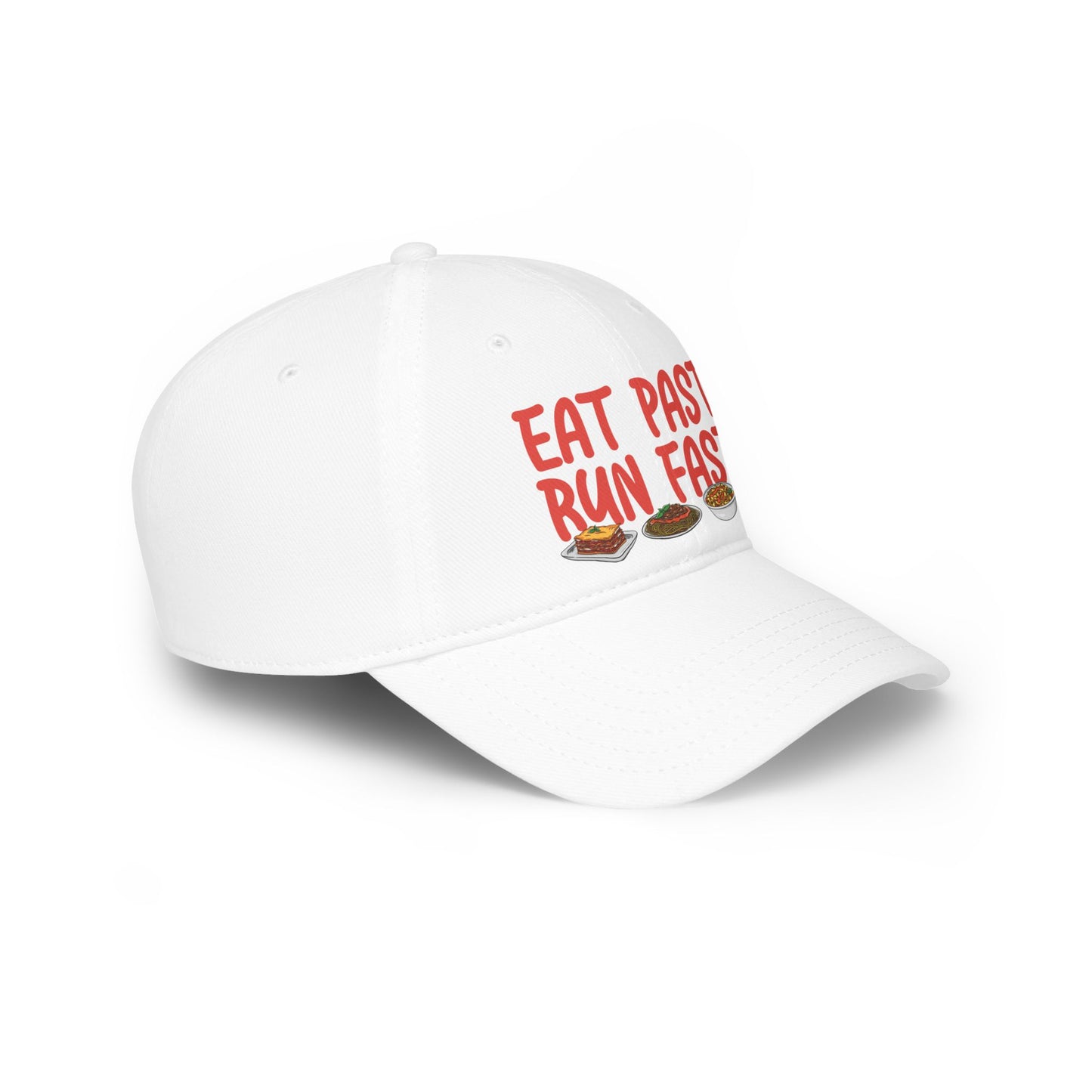 Eat Pasta Run Fasta Cap