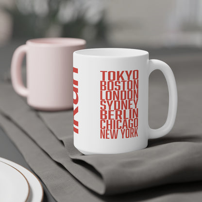 Marathon Cities Mug