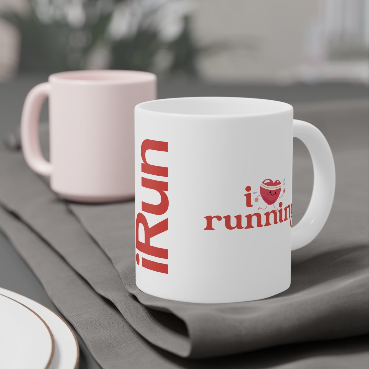 I  Heart Running Mug