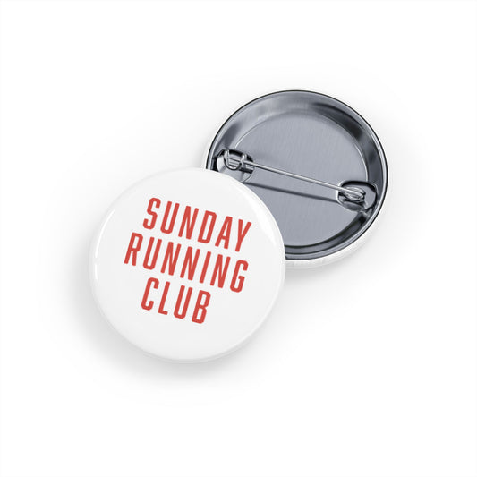 Sunday Running Club Round Pins