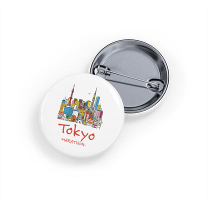 Tokyo Round Pins