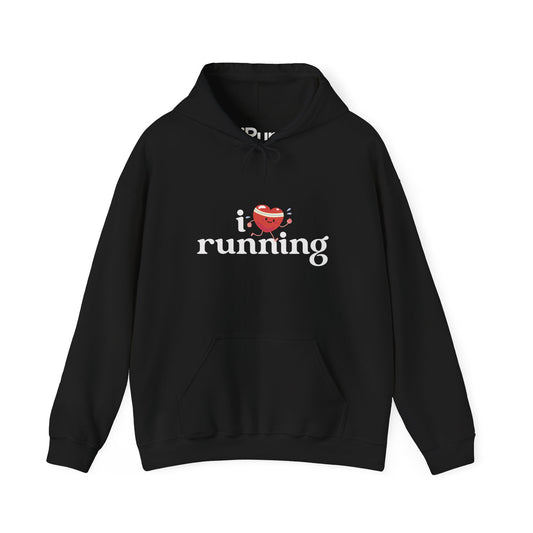 I Heart Running Hoodie