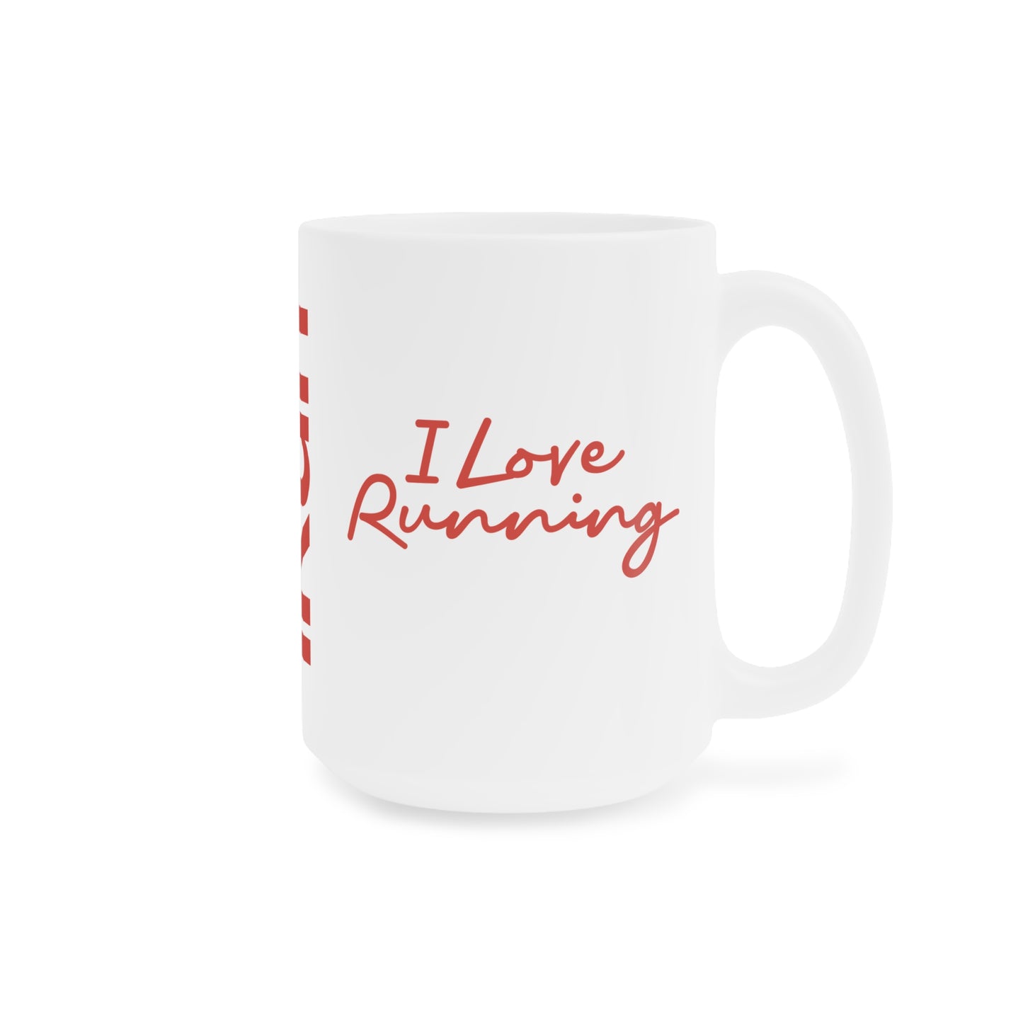 I Love Running Mug