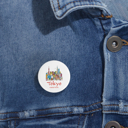 Tokyo Round Pins