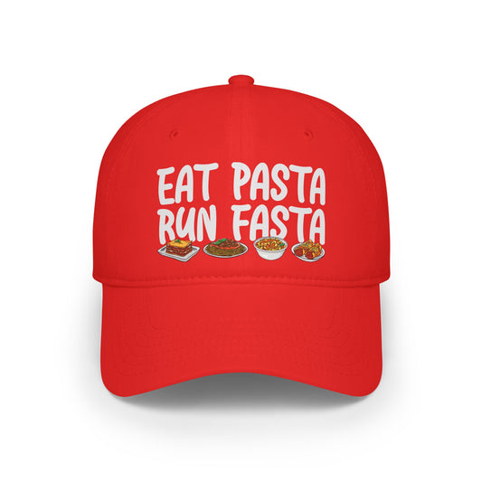 Eat Pasta Run Fasta Cap
