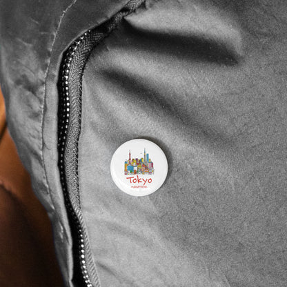 Tokyo Round Pins