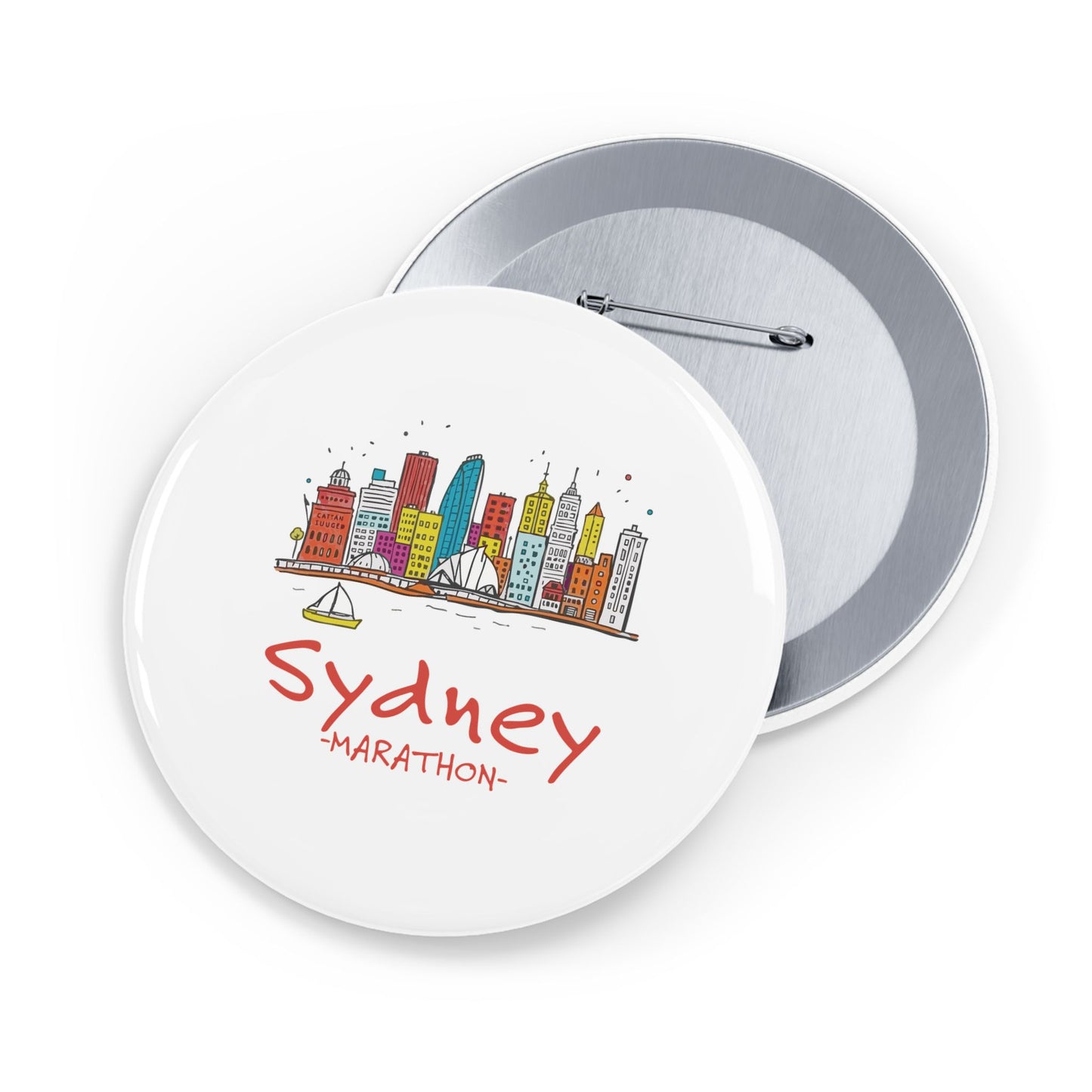Sydney Round Pins