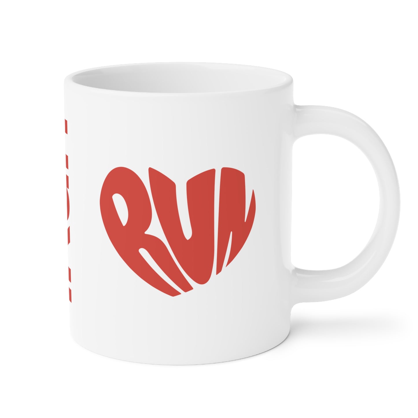 Run Heart Mug