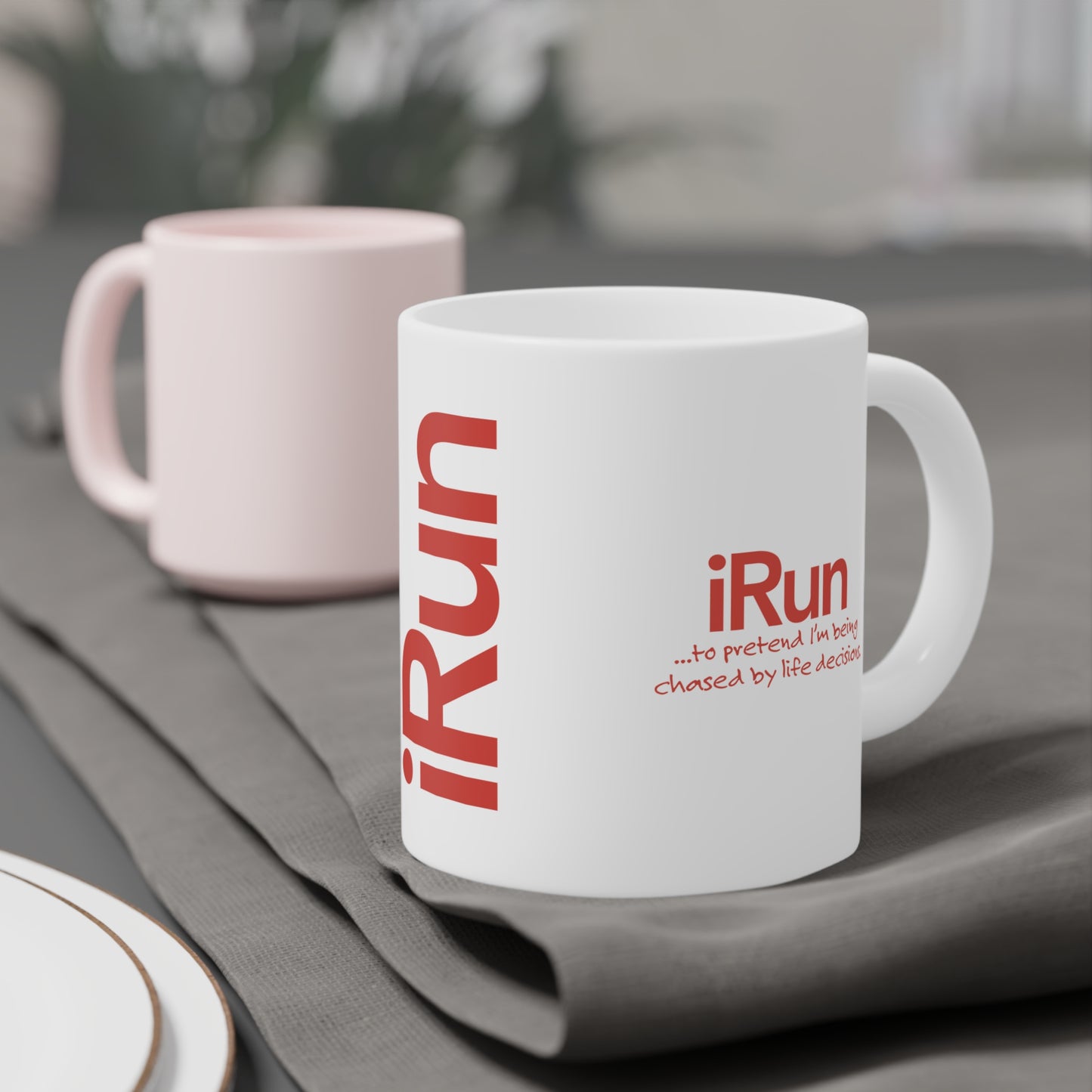 Chased By Decisions Mug