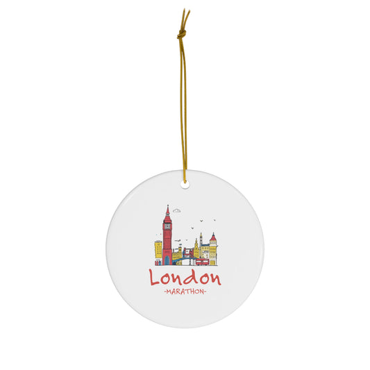London Ceramic Ornament