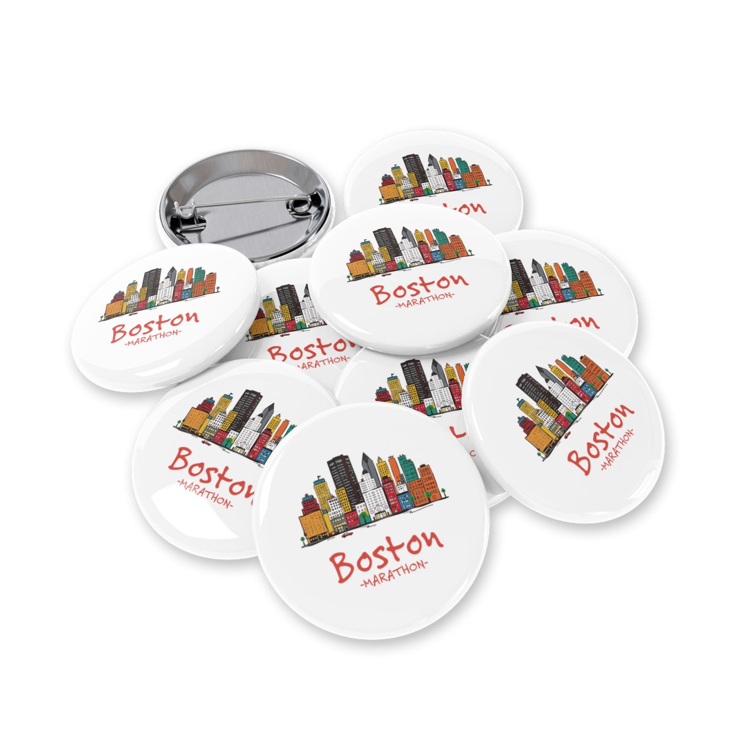 Boston Round Pins