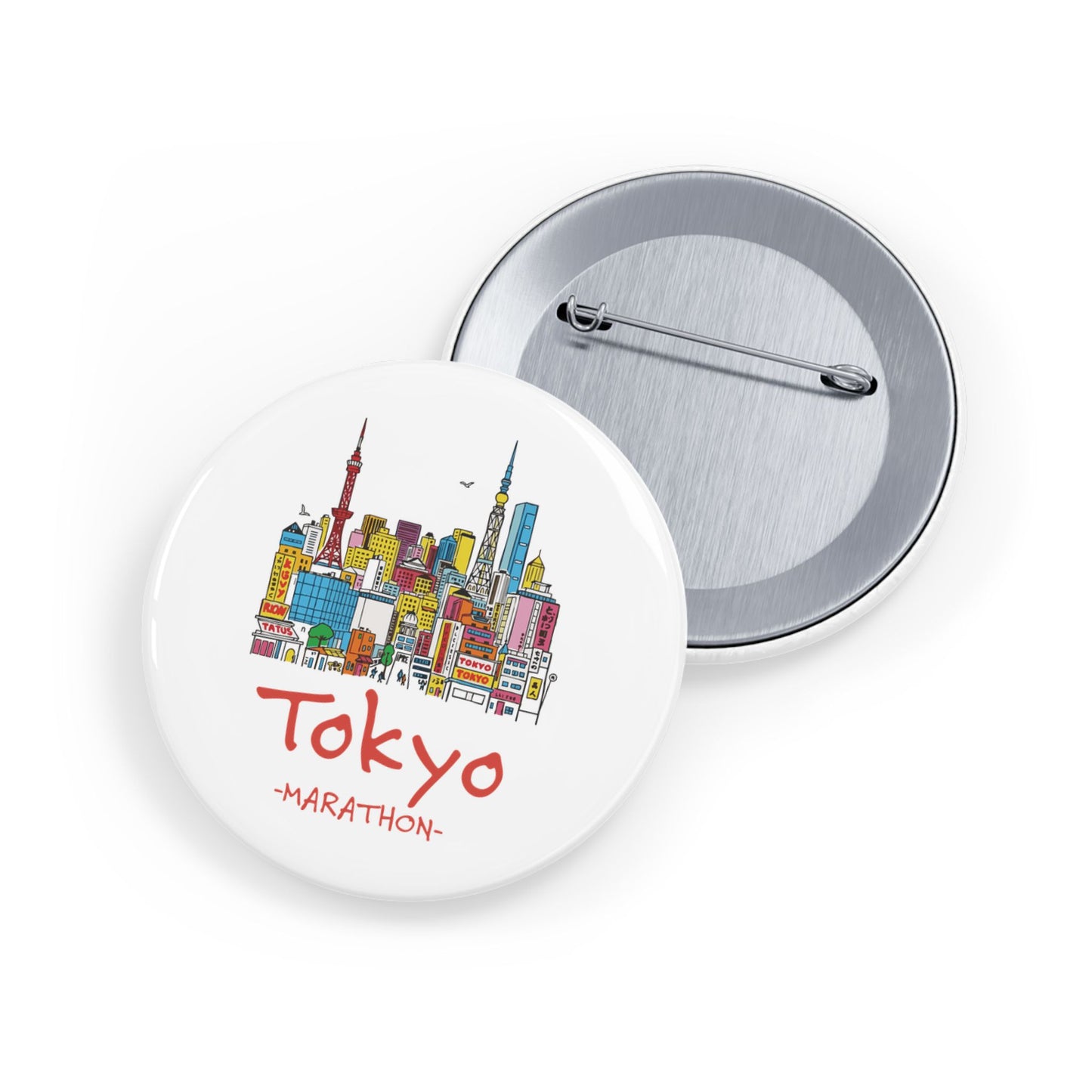 Tokyo Round Pins