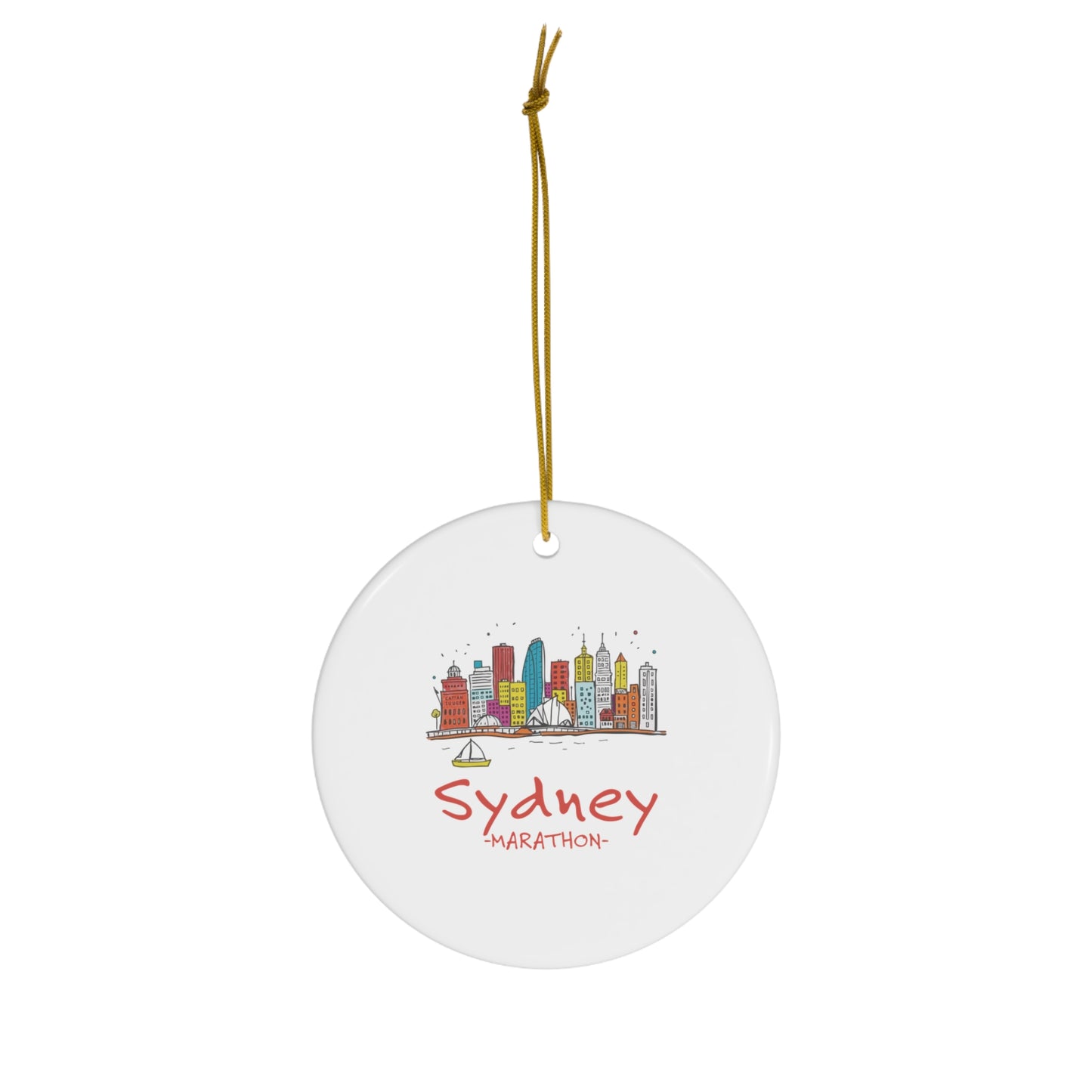 Sydney Ceramic Ornament