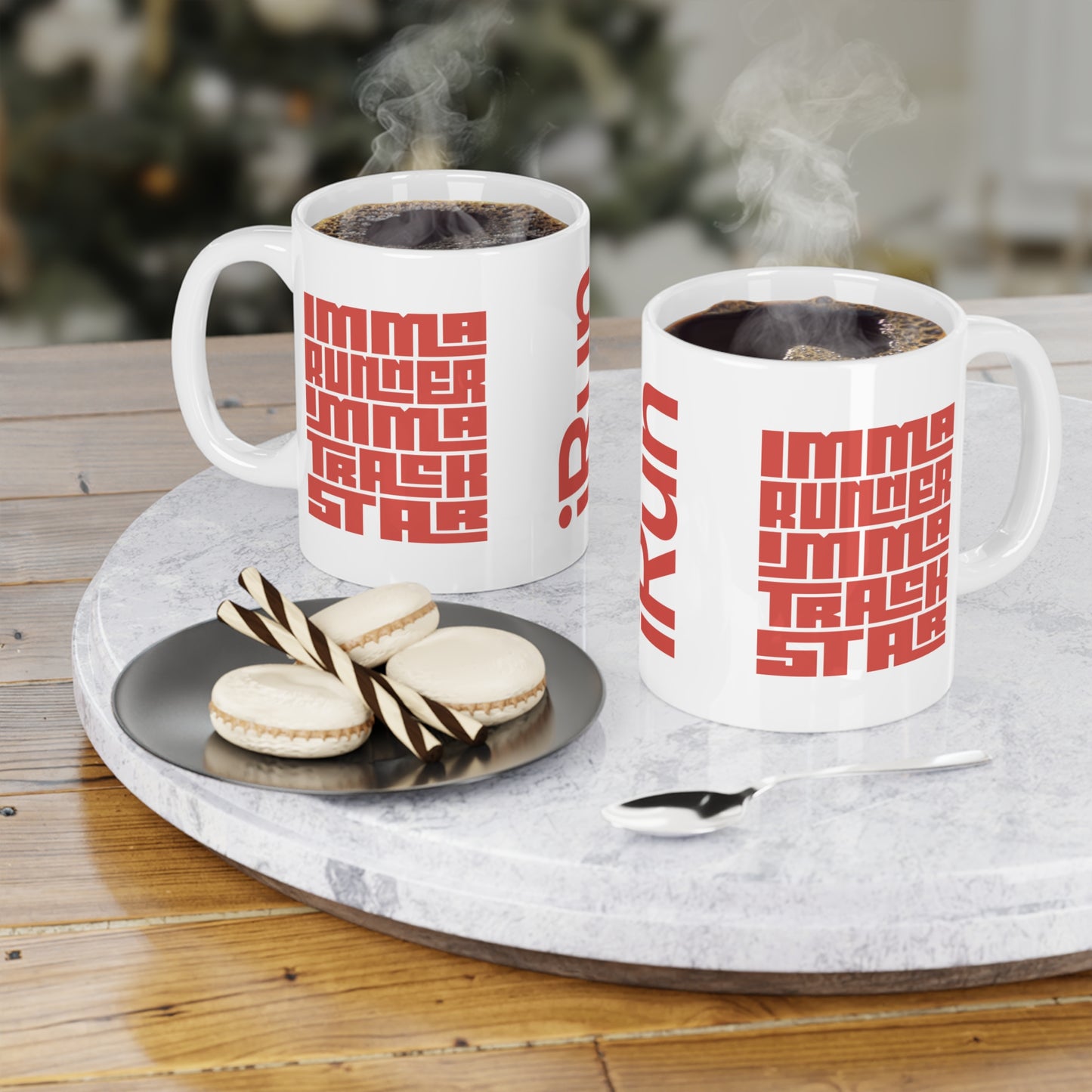 Track Star Mug