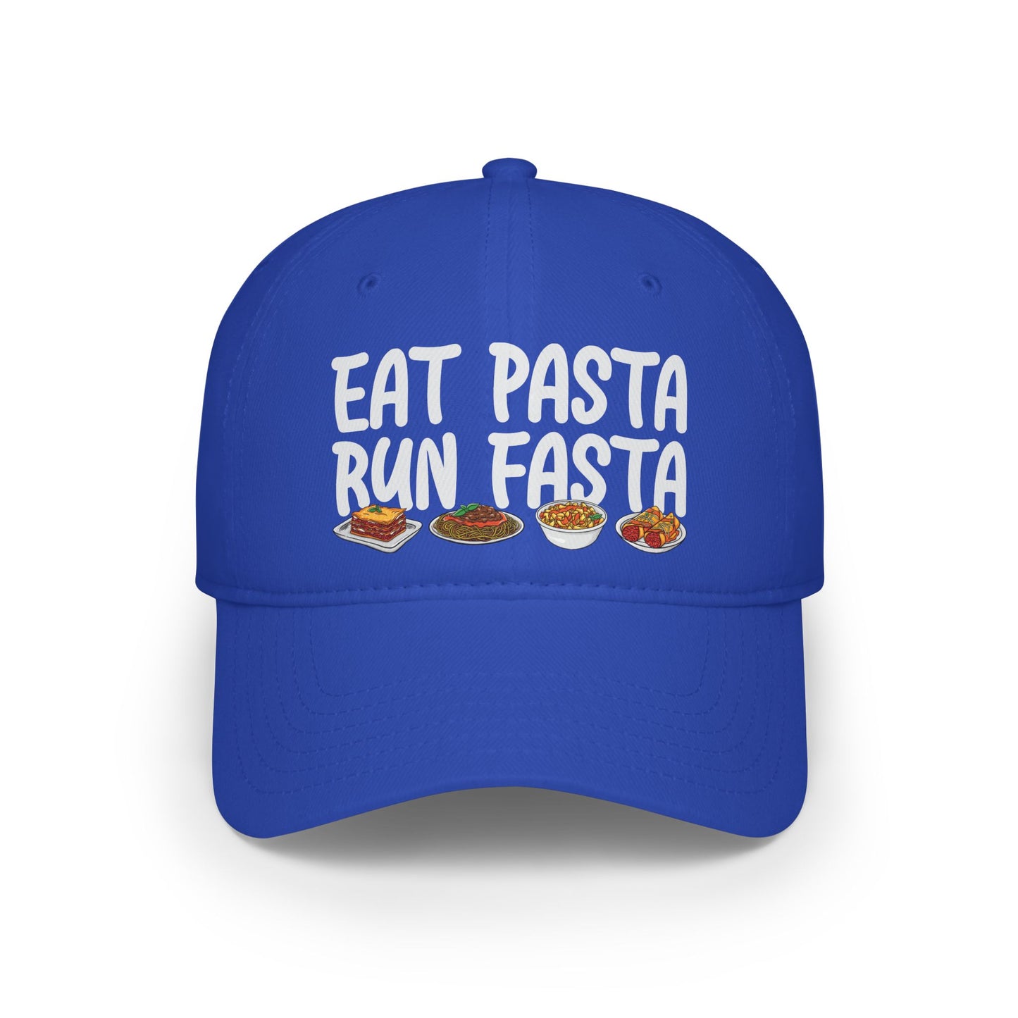 Eat Pasta Run Fasta Cap