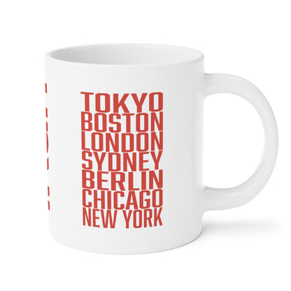 Marathon Cities Mug