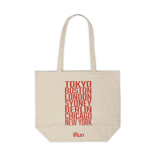 Marathon Cities Tote Bag