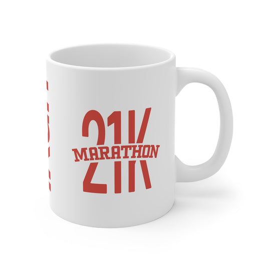21k Marathon Mug