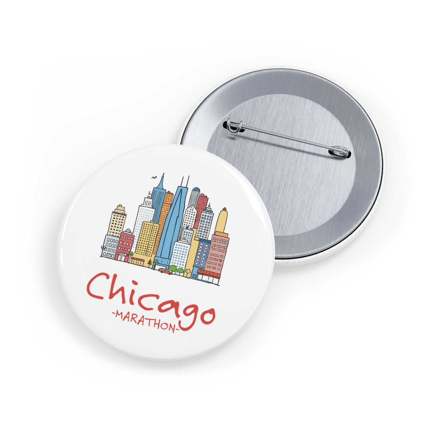 Chicago Round Pins