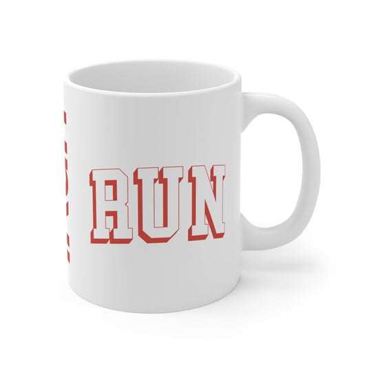 Run Varsity Mug